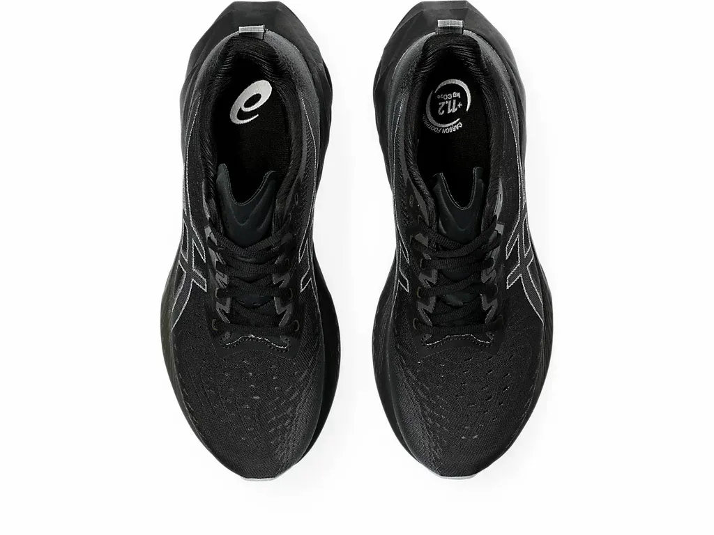 Asics Mens Novablast 4 Black/Graphite Grey (002)